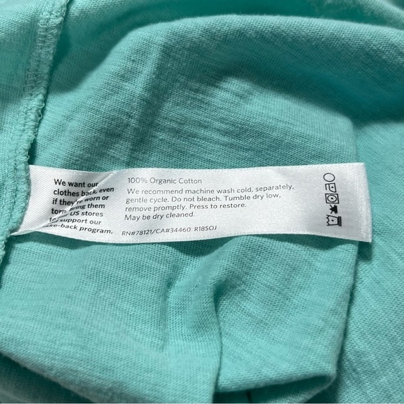 EILEEN Fisher Mint Organic Cotton Tee - Picture 5 of 7